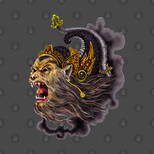 Hanuman Head by Triple L