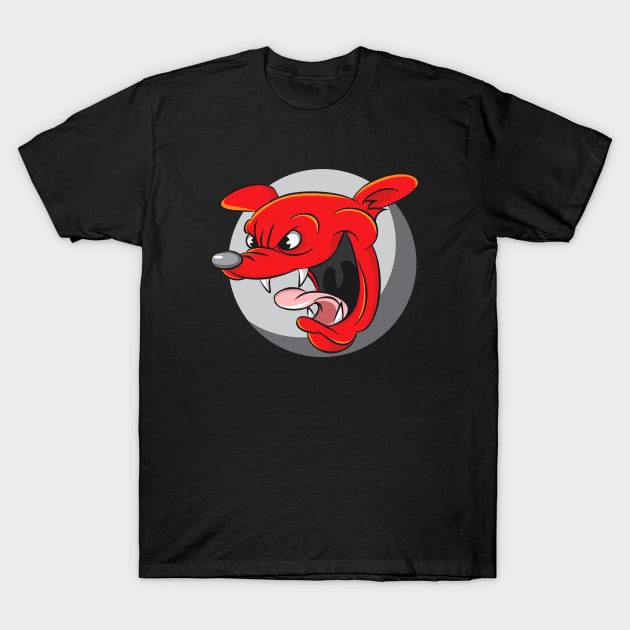 fierce dog T-Shirt by Triple L