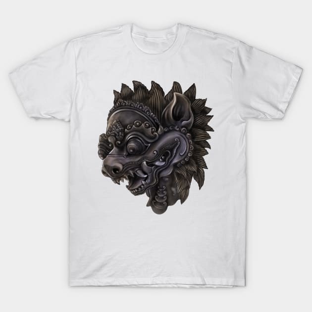 Balinese lion T-Shirt by Triple L